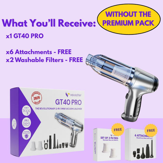 GT40 Pro Precision Vacuum Cleaner | Trusted by thousands in the UK