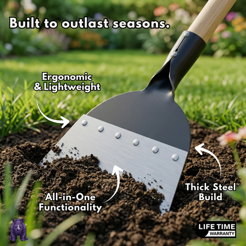 S70 PRO Rhino-Steel | Multifunction Garden Shovel
