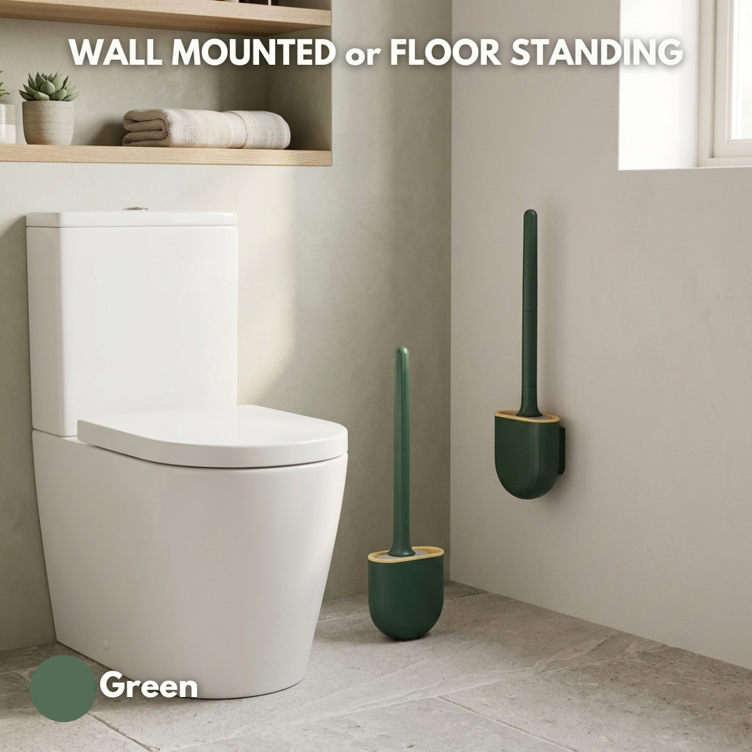 ToiletMate™ | The Effortless Silicone Toilet Cleaning System | Deep Reach, Hygienic No-Drip Design