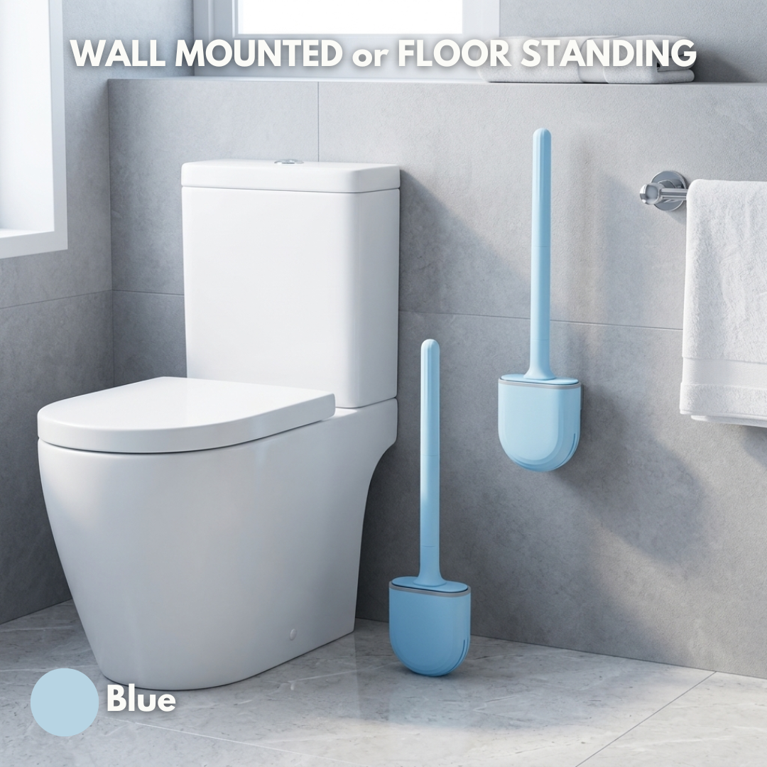 ToiletMate™ | The Effortless Silicone Toilet Cleaning System | Deep Reach, Hygienic No-Drip Design