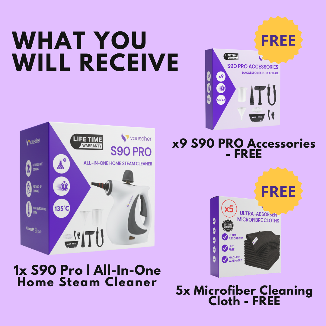 👉 GET YOUR S90 PRO – FOR POWERFUL PRECISION STEAM CLEANING