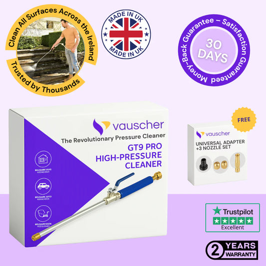 GT9 High-Pressure Cleaner ~ Turn Any Hose into a Power Cleaning Tool