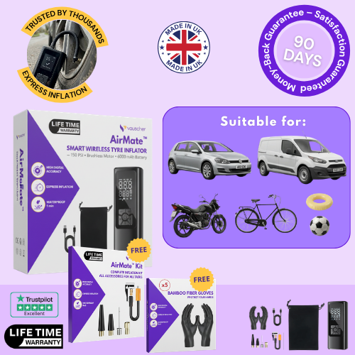 AirMate™ – Smart Wireless Tyre Inflator