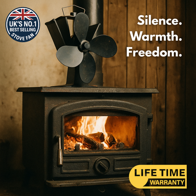 FireMate™ | The Silent, Self-Powered Heat Circulator