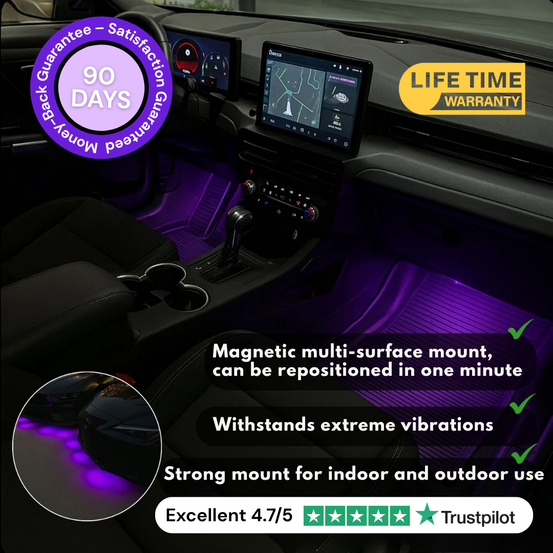 L50 PRO™ | Subtle, wireless lighting for your car interior