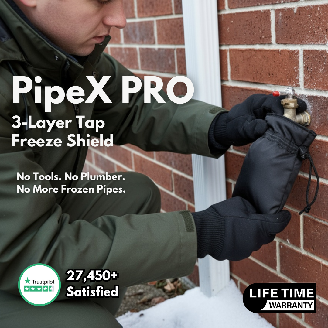 PipeX PRO | Smart Protection Against Frozen Taps & Costly Damage