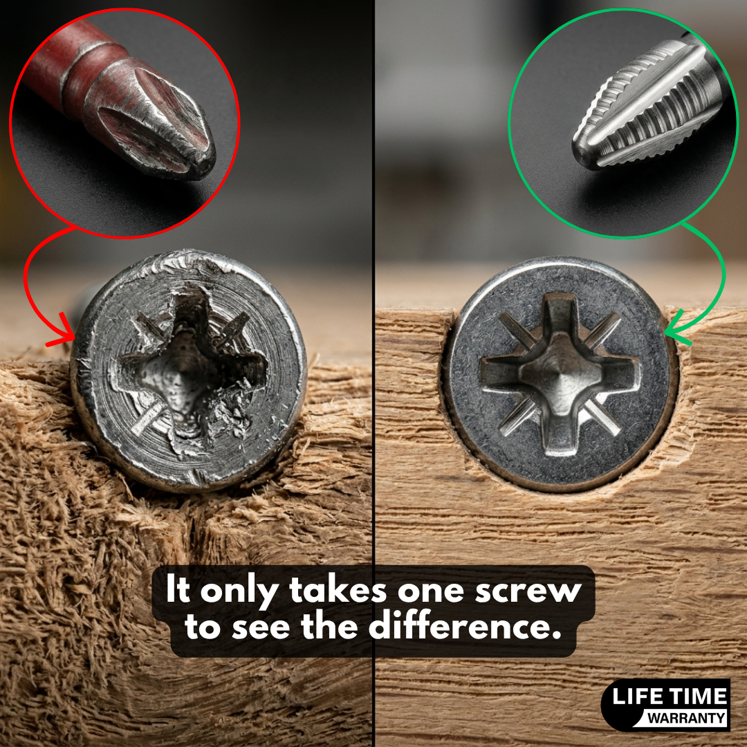 D80 PRO | The Anti-Slip Screwdriver Bit Set