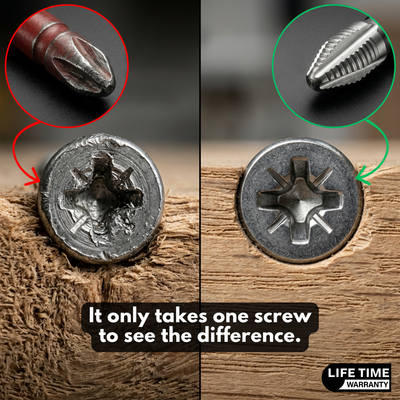 D80 PRO | The Anti-Slip Screwdriver Bit Set