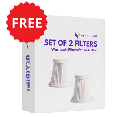Set of 2 Washable HEPA Filters