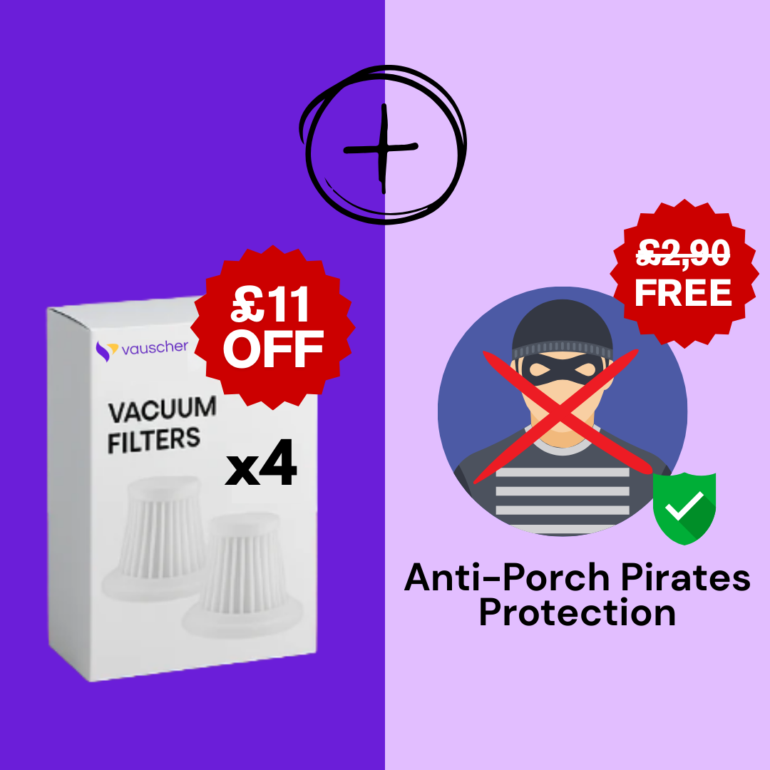 Kit of 4 Filters GT40 Pro + Anti-Porch Pirates Protection