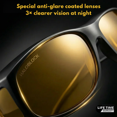 HaloBlock™ | Anti-Glare Night Driving Glasses