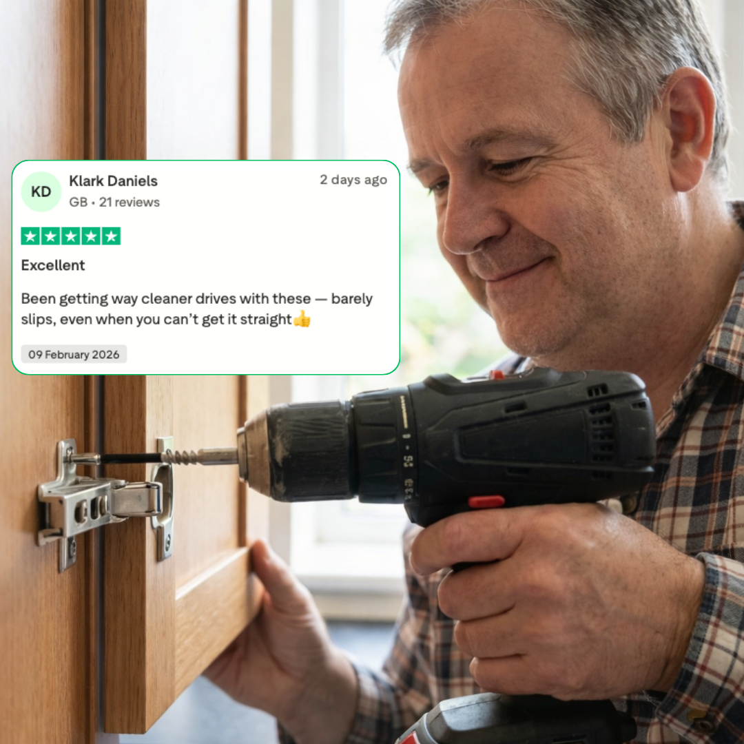 D80 PRO | The Anti-Slip Screwdriver Bit Set
