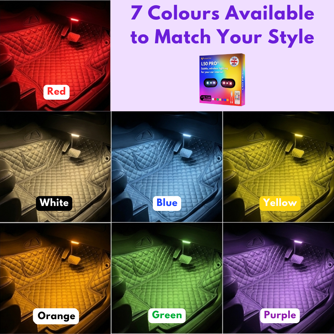L50 PRO™ | Subtle, wireless lighting for your car interior