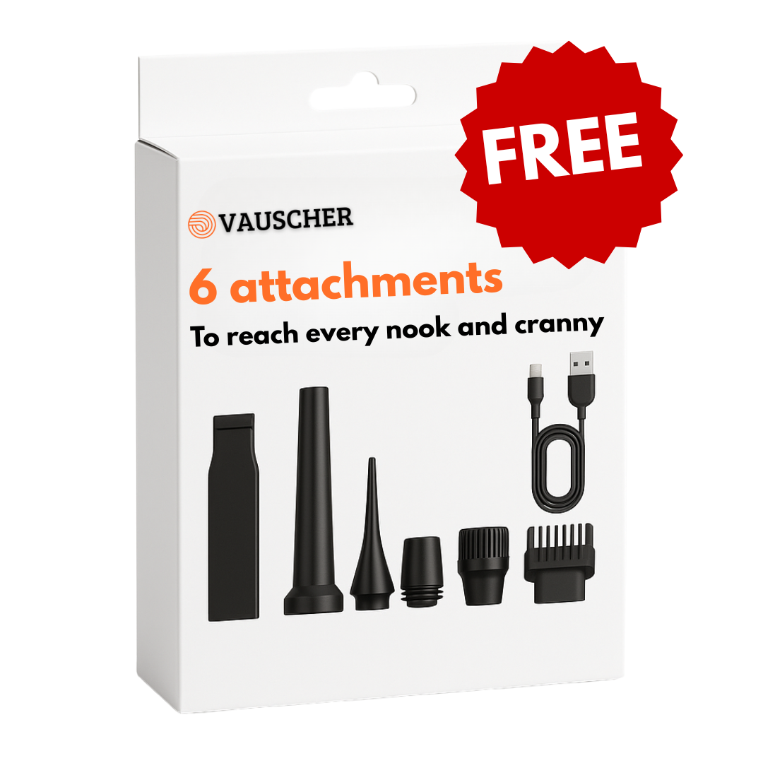 6 Attachments to Reach Every Nook and Cranny