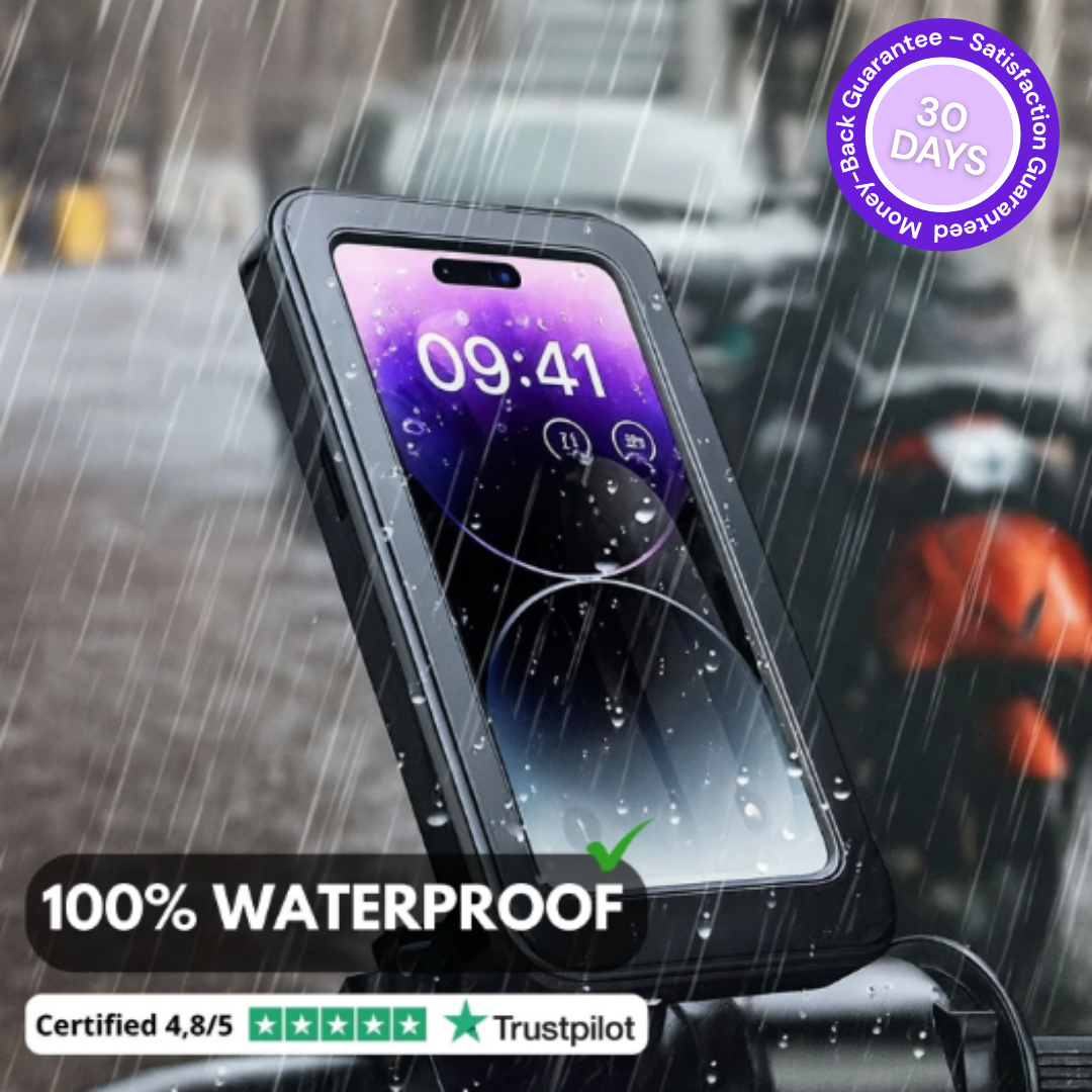 M7 Lock™ | Universal 360° Waterproof Phone Mount for Bikes, Motorcycles & Scooters