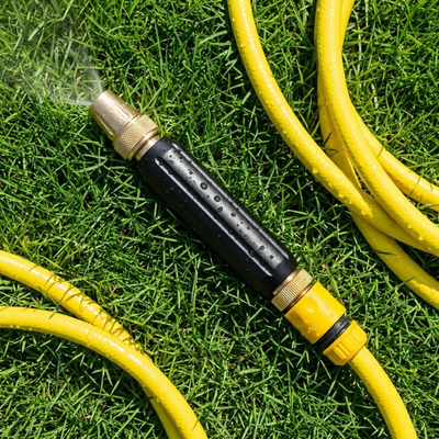 HP90 PRO Turbo-Brass | High-Pressure Garden Hose Nozzle | Trusted by Thousands in the UK