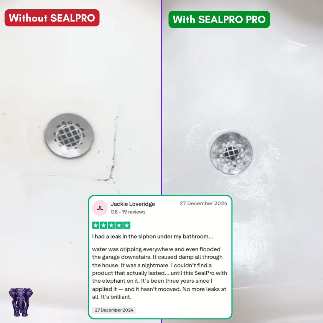SealPRO™ | Transparent Waterproof Anti-Leak Resin
