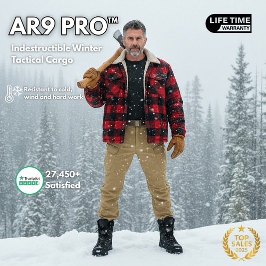 AR9 PRO™ | Indestructible Tactical Cargo for Brutal Winters