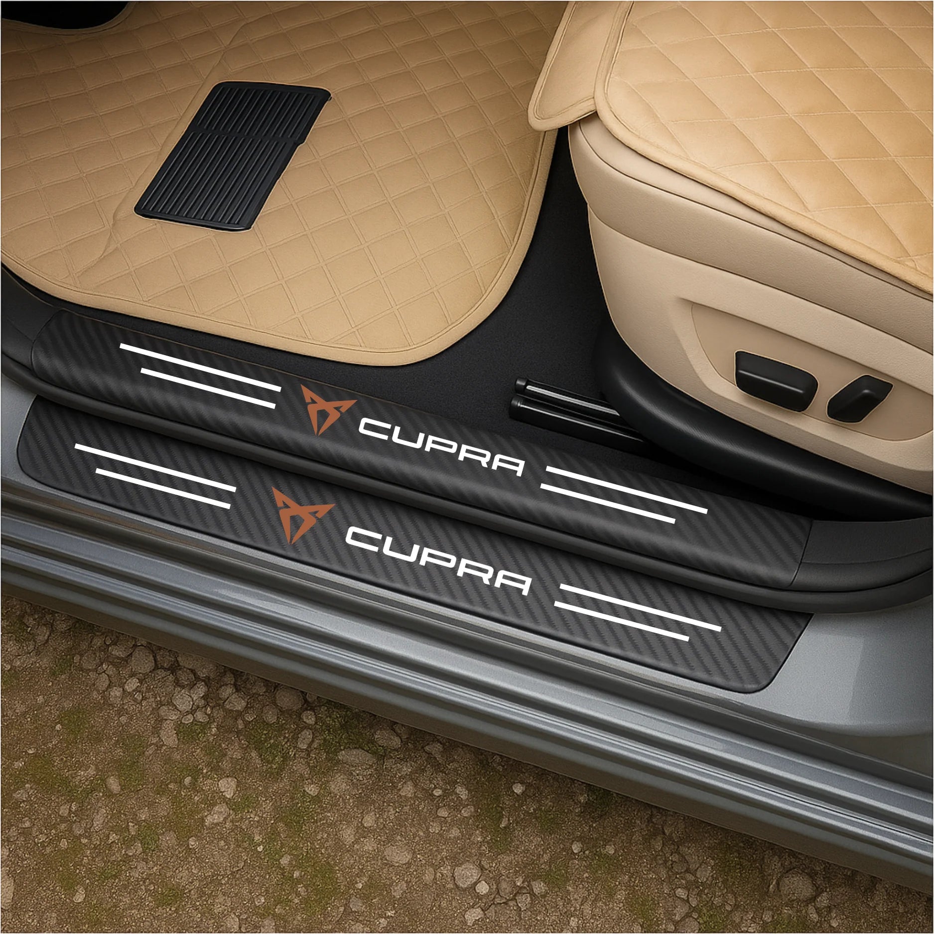 CarbonGrip PRO | Custom door sill protectors (Other Brands)