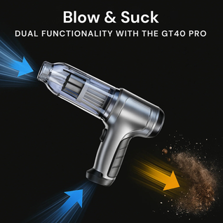 GT40 Pro Precision Vacuum Cleaner and Blower ~ Trusted by thousands in the UK