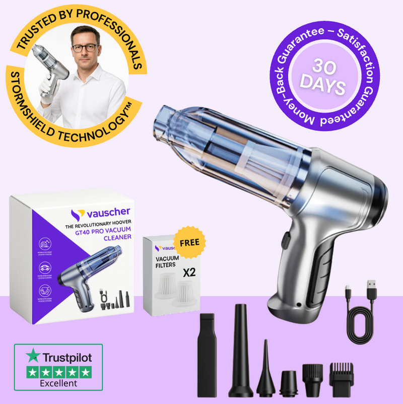 GT40 Pro Precision Vacuum Cleaner ~ Trusted by thousands in the UK