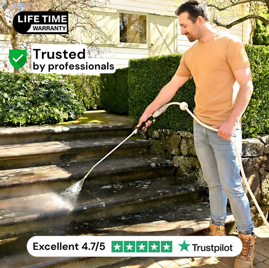 GT9 High-Pressure Cleaner | Turn Any Hose into a Power Cleaning Tool