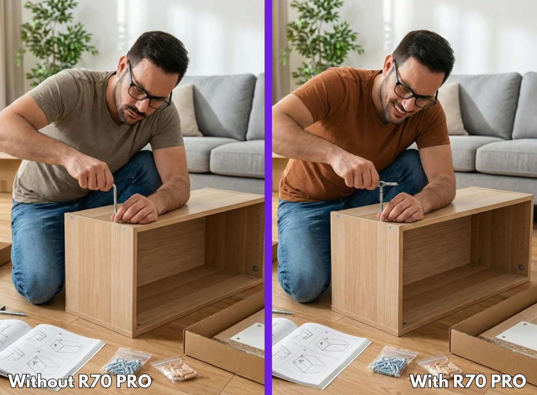SEE THE DIFFERENCE WITH THE