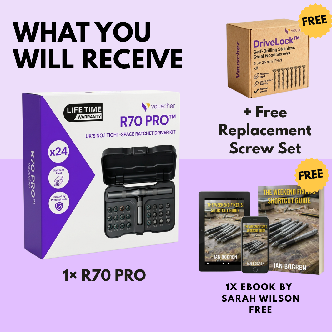 👉 GET YOUR R70 PRO FOR FASTER, TIGHT-SPACE ASSEMBLY NOW!