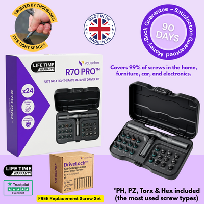 R70 PRO | The Tight-Space Ratchet Driver Kit