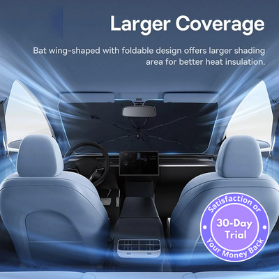 HS90 Pro HeatShield Foldable Sunshade ~ Trusted by thousands in the UK