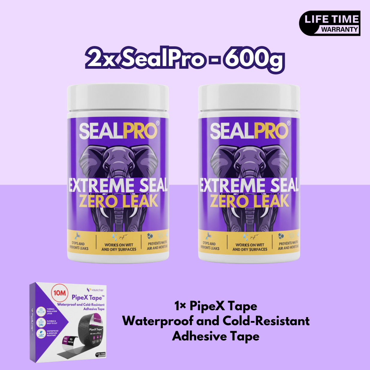 2x SealPro - 600g