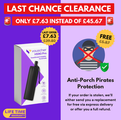HS90 PRO | The Compact Shield That Truly Cools + Anti-Porch Pirates Protection