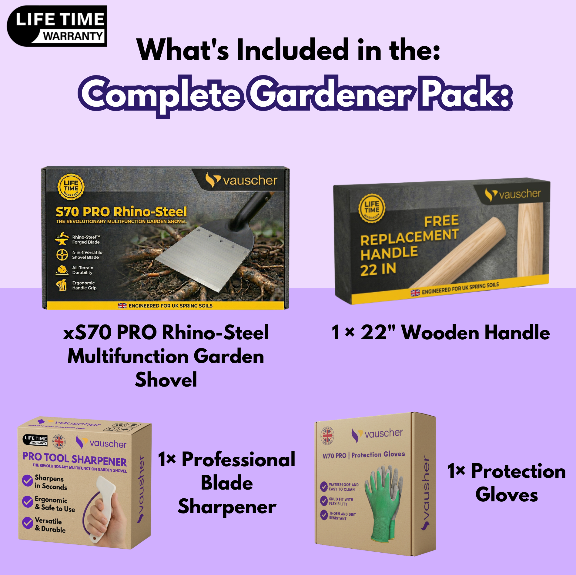 S70 PRO - Complete Gardener Pack