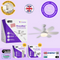 BreezeMate™ | Screw-In Ceiling Fan & LED Light – Cool Any Room & Skip the Wiring