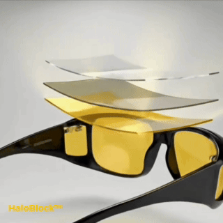 HaloBlock™ | Anti-Glare Night Driving Glasses