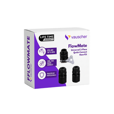 FlowMate - Universal 3-piece Quick-Connect Hose Kit