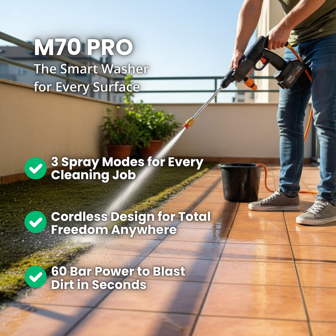 J70 PRO | The Cordless Jet Washer