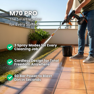 J70 PRO | The Cordless Jet Washer