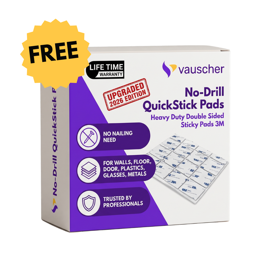 4x No-Drill QuickStick Pads