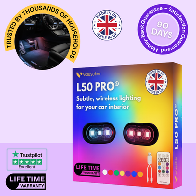 L50 PRO™ | Subtle, wireless lighting for your car interior
