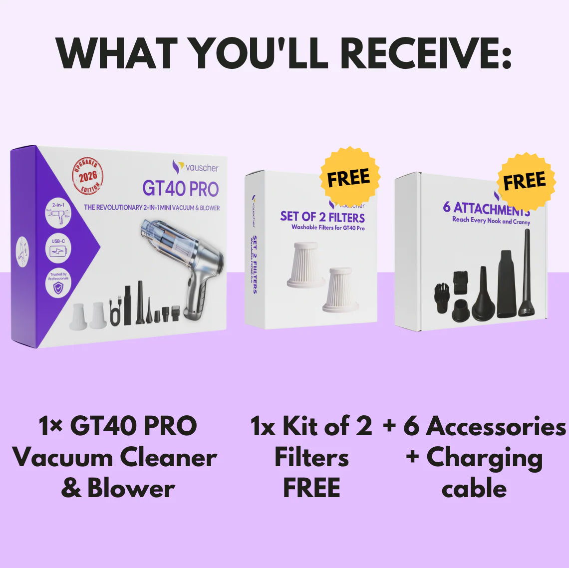 GT40 Pro Precision Vacuum Cleaner | Trusted by thousands in UK Homes