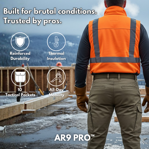 AR9 PRO™ | Indestructible Tactical Cargo for Brutal Winters