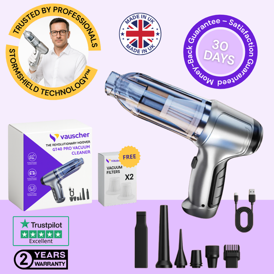 GT40 Pro Precision Vacuum Cleaner ~ Trusted by thousands in the UK