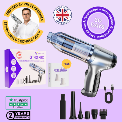 GT40 Pro Precision Vacuum Cleaner | Trusted by thousands in the UK