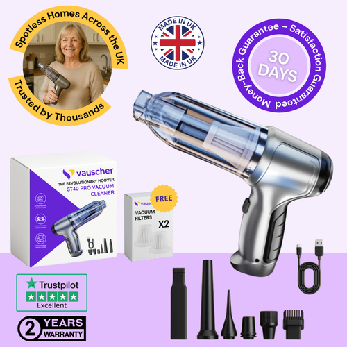 GT40 Pro Precision Vacuum Cleaner ~ Trusted by thousands in UK Homes